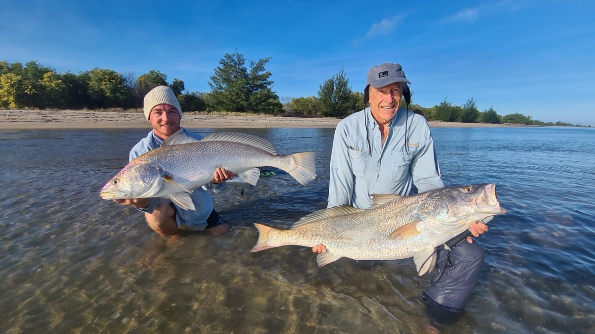 Double Jewfish Caught on Archer River