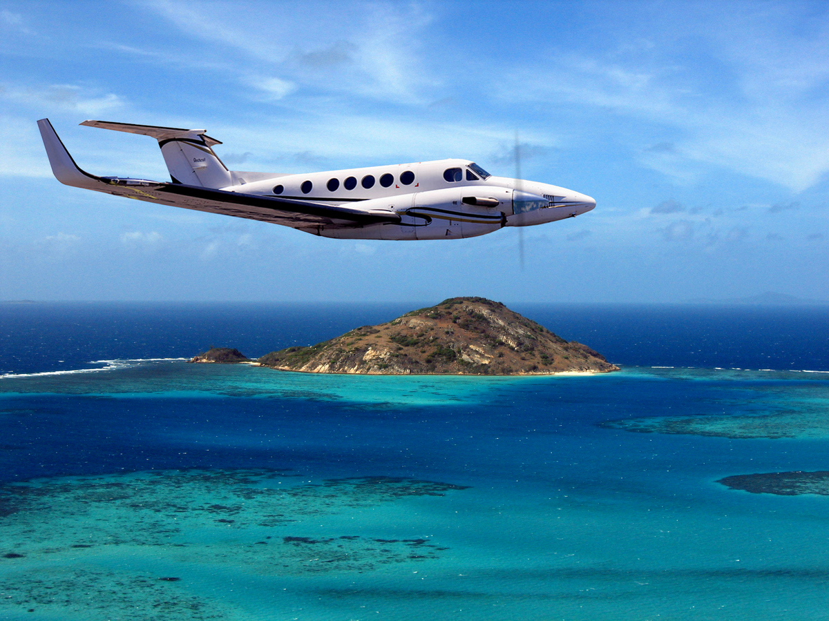 Lizard Island Private Charter Plane Flight